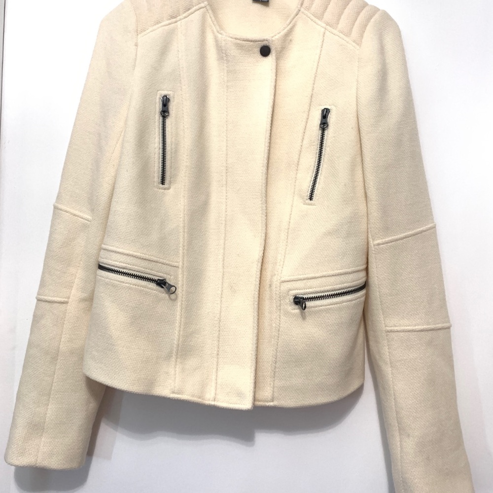 Vince Cream Off White Winter White Blazer